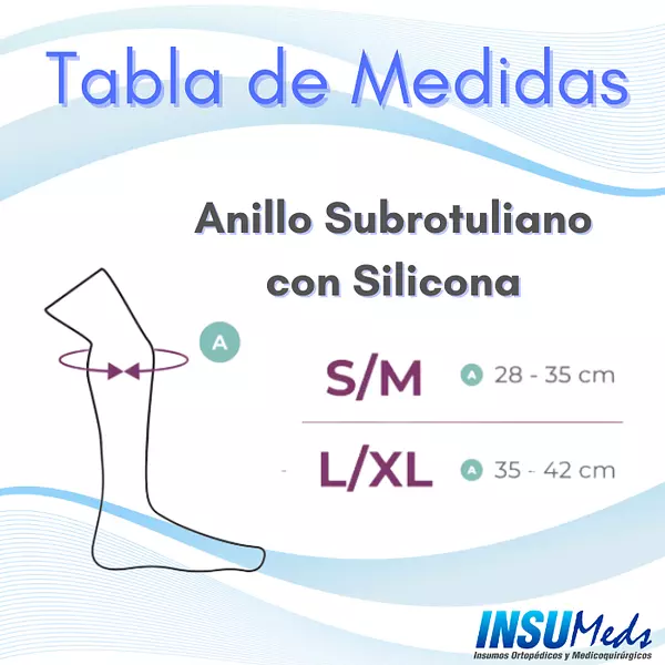 Anillo sub-rotuliano en silicona