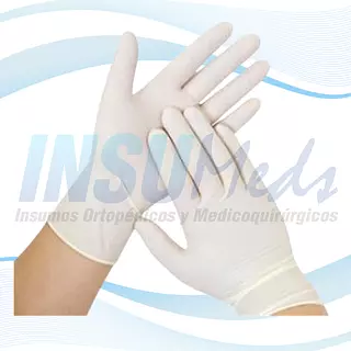 Guantes de látex