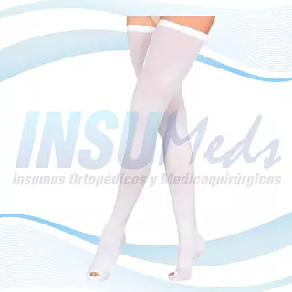 18 Mmhg media antiembolica al muslo 