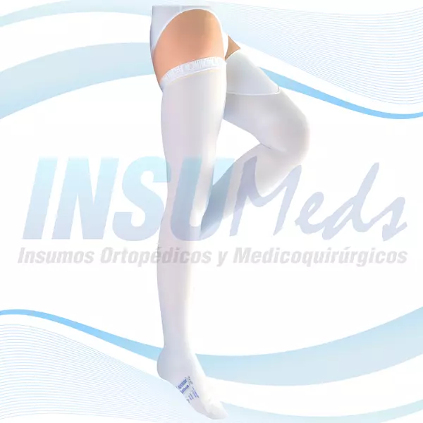 18 Mmhg media antiembolica al muslo 