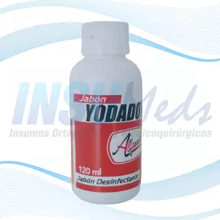 Jabón Yodado Al 7% X 60 Ml, Alfamedic