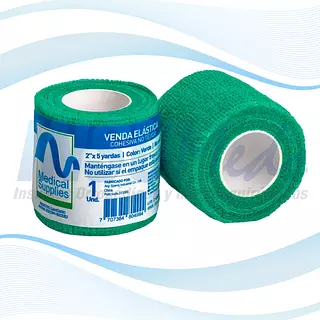 Venda Elástica Cohesiva, 2" x 5yd
