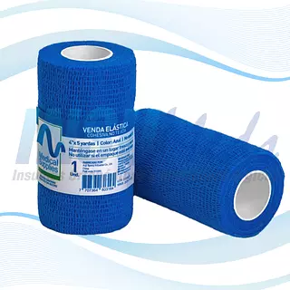 Venda Elástica Cohesiva, 4" x 5 yd