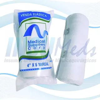 Venda Elástica, 4" x 5 yd