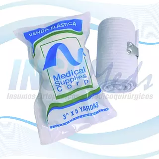 Venda Elástica, 3" x 5 yd