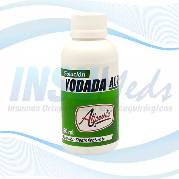 Solución Yodada al 7% x 120 ml
