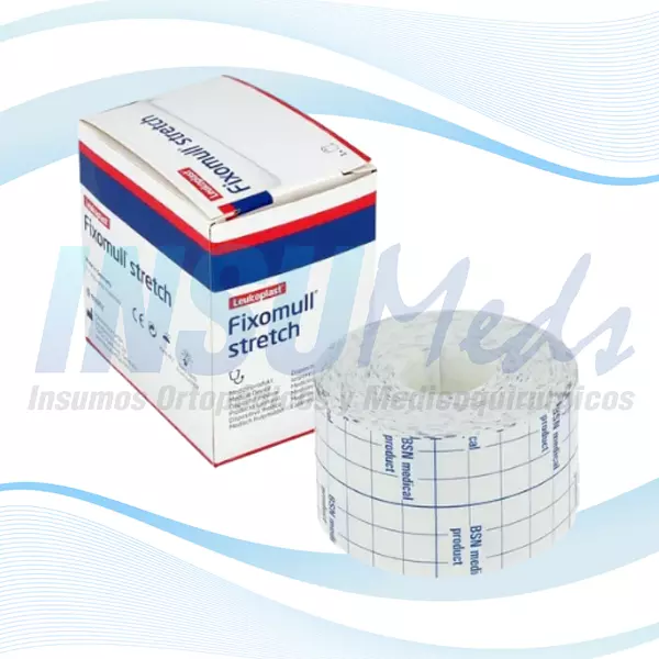 FIXOMULL STRETCH Esparadrapo Flexible, 10 cm x 10 m