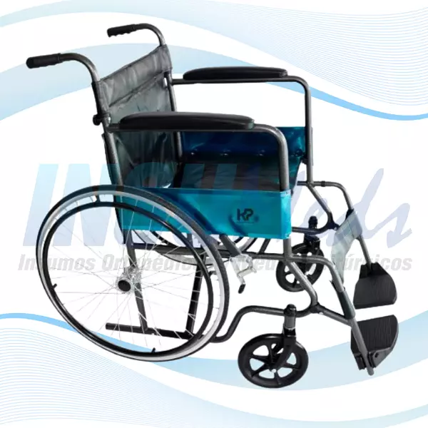 M23D - Silla de ruedas estándar en acero martillado
