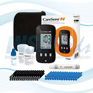 Kit Glucómetro/50 Tirillas/50 Lancetas