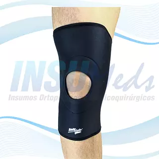 Rodillera rótula abierta corta