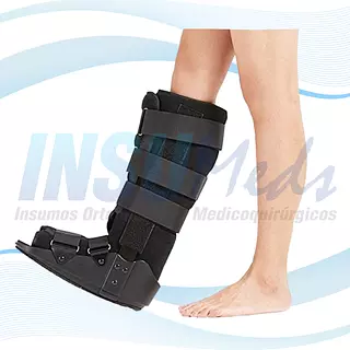 Walker rígido tobillo largo