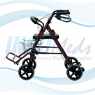 FY9650L, Caminador Rollator con Calapies, PHYSIOTRAUMA 