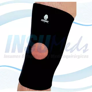 Soporte elástico de rodilla abierto