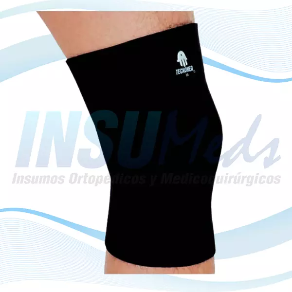 Soporte elástico de rodilla cerrado
