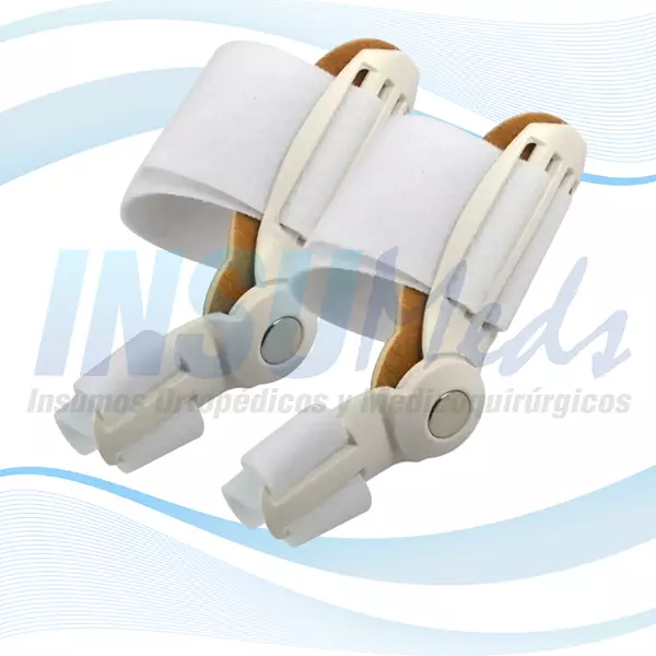 Corrector de juanete articulado