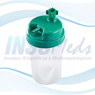 Humidificador De Oxígeno Tapa Verde