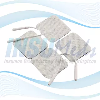 Electrodos Cuadrados Adhesivos 5x5 Cm, Roscoe Medical