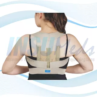 Corrector de postura elástico