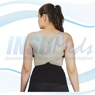 Corrector de postura cruzado