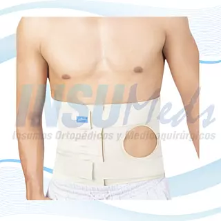 Faja patológica de colostomía