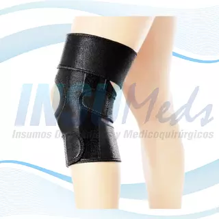 Rodillera rótula abierta ajustable 