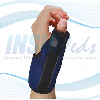 Spica pulgar en abducción