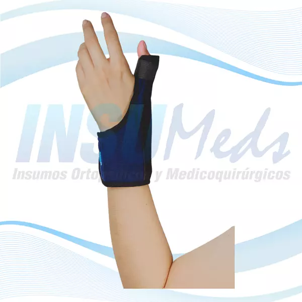 Spica pulgar en abducción