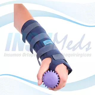 Brace de muñeca doble férula largo