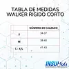 Walker rígido tobillo corto 