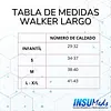 Walker rígido tobillo largo