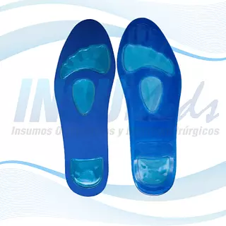 Plantilla ultradelgada descanso en gel