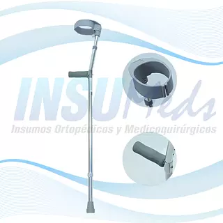 FT260 - Bastón/Muleta canadiense brazalete articulada 