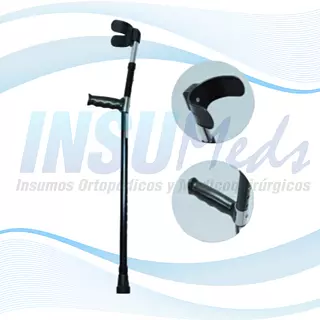 FT260N - Bastón/muleta canadiense negra