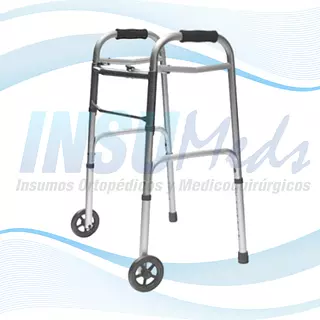 KP153 - Caminador con ruedas en aluminio