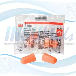 Protector auditivo en espuma