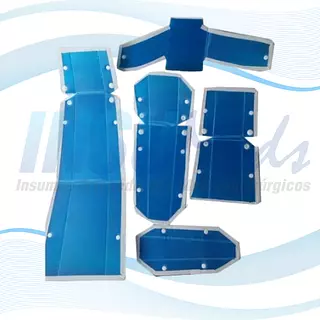 Kit de férulas inmovilizadoras en cartón plástico