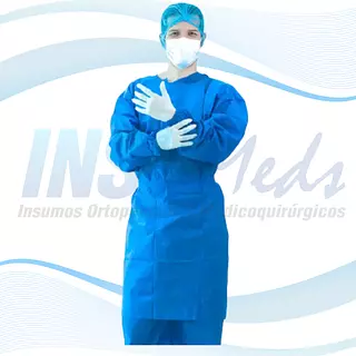 Bata de aislamiento no estéril