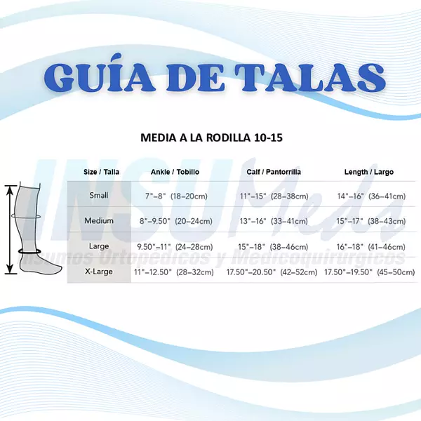 10-15  Media a la rodilla