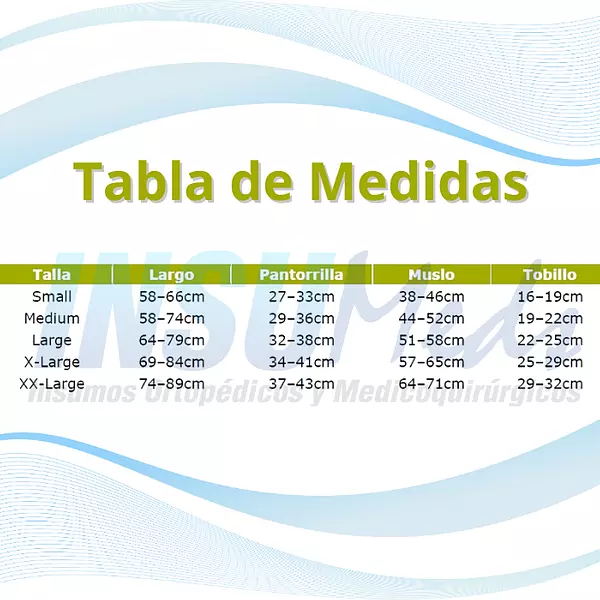 30-40 Media al muslo, THERAFIRM