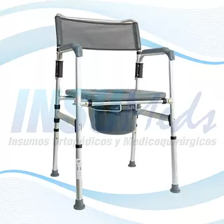 KB215SR - Cómodo sanitario en aluminio sin ruedas