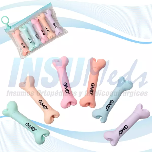  Kit Resaltadores mini huesos x 6 Und, GMD