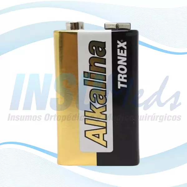 Pila Alcalina 9v, TRONEX 