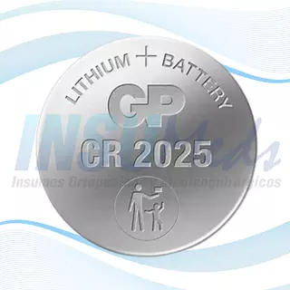 CR2025, Pila Lithium 3v 220 mAh, GP