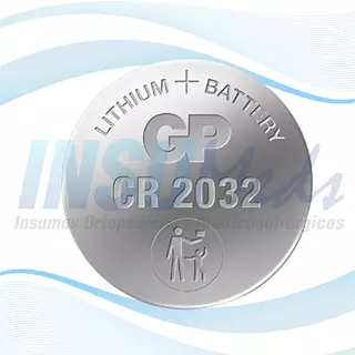 CR2032, Pila Lithium 3v 220 mAh, GP