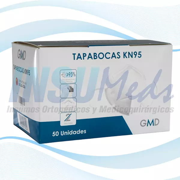 KN95 - Tapabocas empaque individual