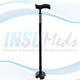 FY920L - Bastón 4 Apoyos Base Ergonómica