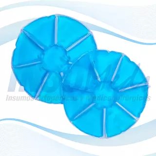 Discos para glúteos en gel