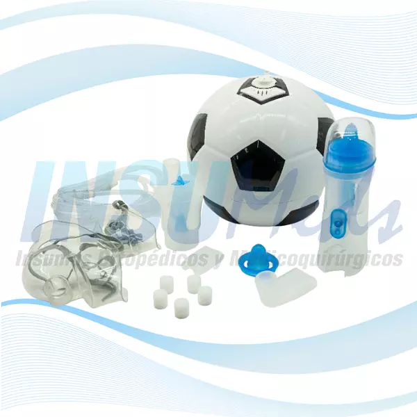 NUBE1000, Compresor Nebulizador Balón de Futbol