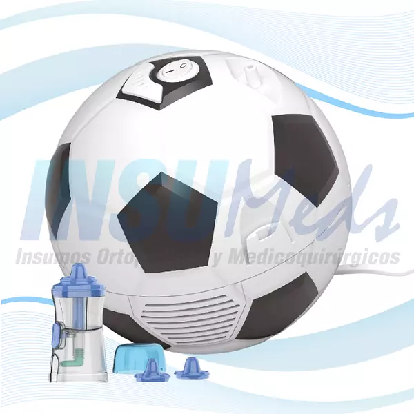 NUBE1000, Compresor Nebulizador Balón de Futbol