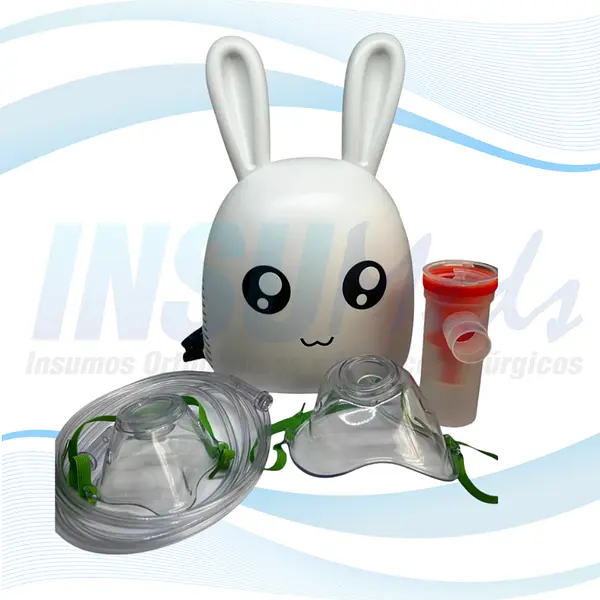 AW-520 - Nebulizador Compresor Pediátrico Conejo, DM